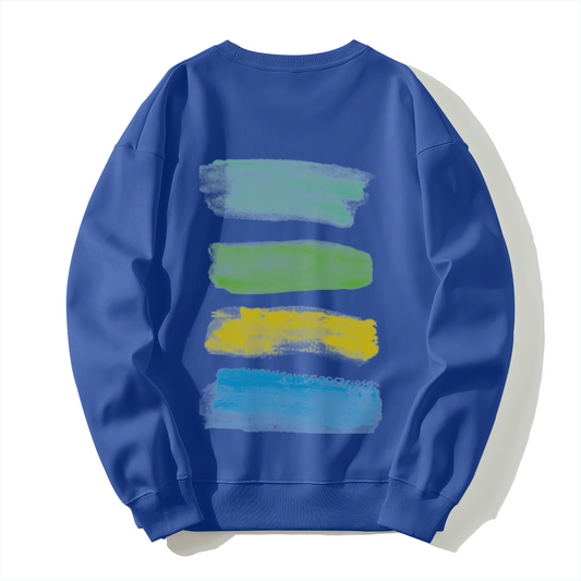 PRINTED CLOUD LUXE SWEATSHIRT